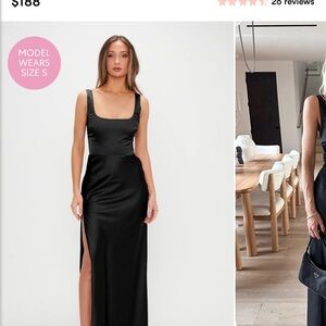 Elegant Black Gown - Show me your Mumu